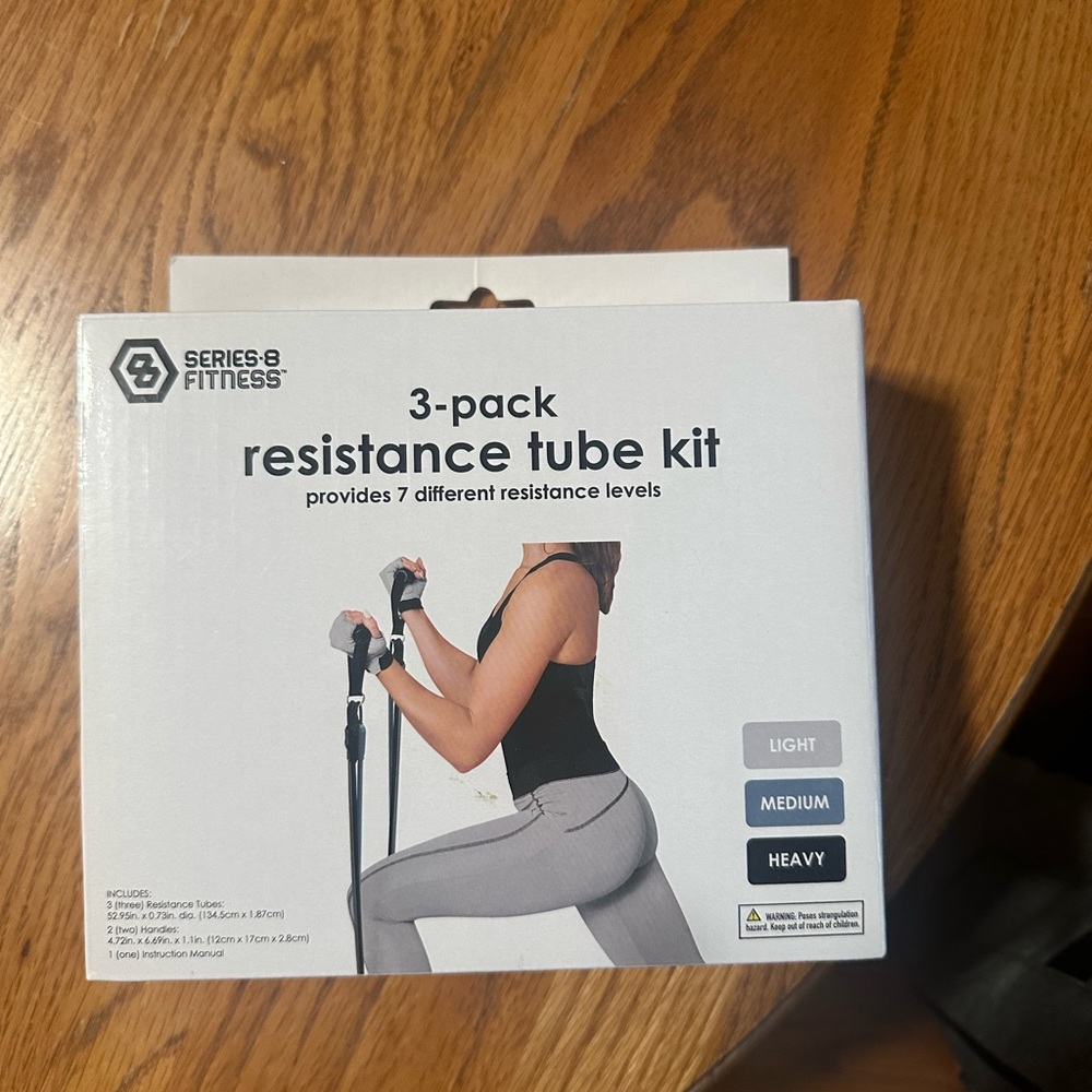 Series 8 Fitness Resistance Tube Kit
